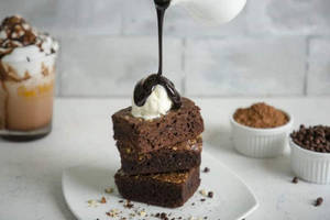 Eggless Brownie
