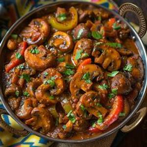 Mushroom Kadhai