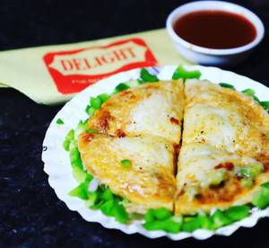 Jain Cheese Baked Pizza