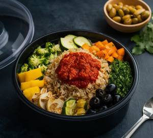 Exotic Veggies Arrabbiata Brown Rice