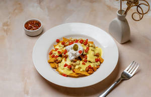 Loaded Cheese Nachos