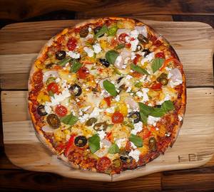 Greek Thin Crust Pizza [6 Inches,12 Inches]