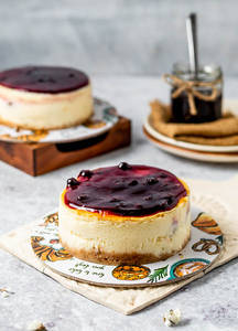 Father's Day Special Eggless Blueberry Cheese Cake (500g)