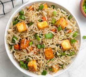 Paneer Fried Rice No Onion No Garlic