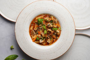 Arrabiata Chicken Pasta ( No Maida, Gluten Free)