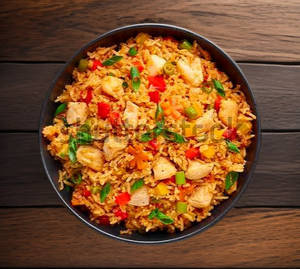 Chicken Schezwan Rice
