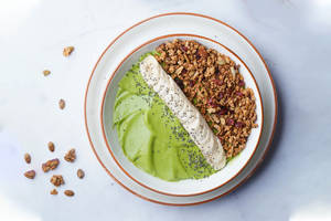 Avocado Smoothie Bowl ( No Maida, Gluten Free)