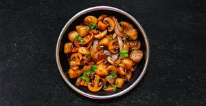 Mushroom Chilli