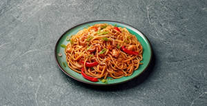 Chili Garlic Noodles - Egg