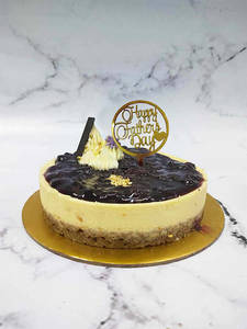 Father's Day Baked Blueberry Cheese Cake (500 Gms)