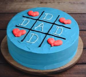 Father's Day Cute Blue Blueberry Flavour