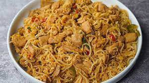 Chicken sausage maggi