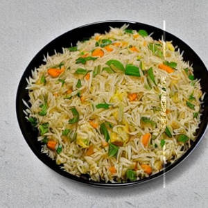 Egg Garlic  Fried  Rice