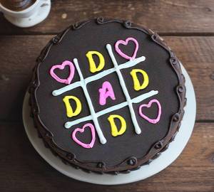 Father's Day Truffle Cake