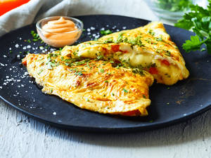 Tandoori Cheese Omelette [3Egg]