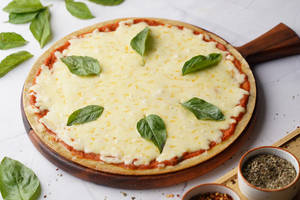 Margherita Pizza ( No Maida, Gluten Free)