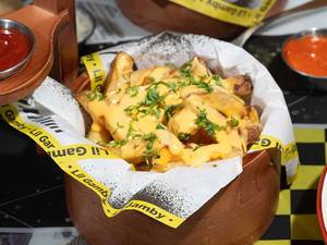 Chilli Cheese Hand Cut Fries