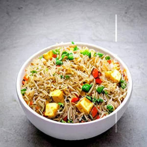 Paneer Garlic Fried Rice