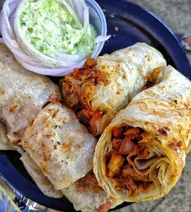 Masala Chaap Roll