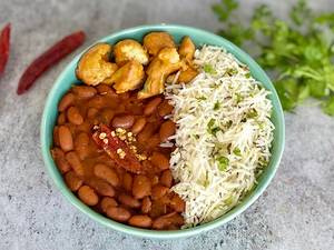 Rajma, Tandoori Gobi & Jeera Rice Bowl