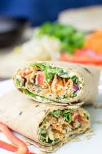 Veggie delight wrap