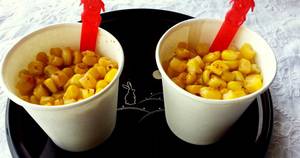 Fried Malai Champ with Sweet Corn