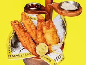 Peri Peri Dusted Fish & Chips