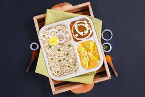 Egg Curry & Dal Rice Lunch Box (Egg Specials)