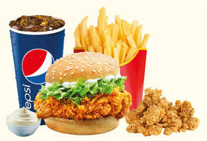 Albaik Popcorn Combo