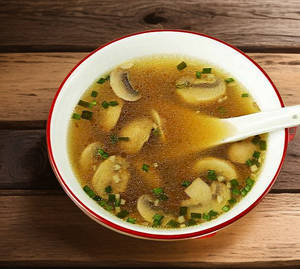 Veg   Mushroom Soup