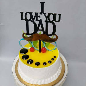 Eggless Father's Day Spl Pineapple Cake