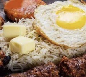 Chello Kabab Combo [1Seekh,2Pc Kabab Buttered Rice]
