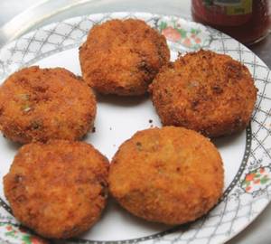 Veg Cutlet [4 Pieces]