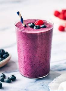 Blueberry Milkshake