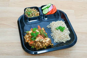 Chicken Muscle Gain Meal [62gm Protein]