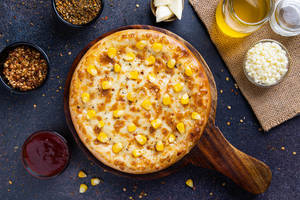 Cheese And Corn Pizza