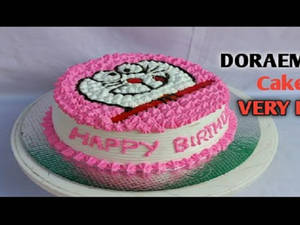 Eggless Doremon Kids Cakes [500gms]