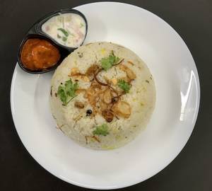 Malabar Dum Chicken Biryani (2 Chicken Pieces)