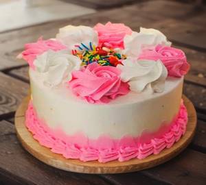 Gulkand Or Rose Cake