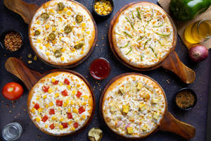 Veg Doubles Pizza Combo