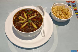 Baby Corn Manchow Soup