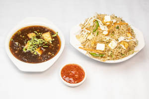 Paneer Manchurian Fried Rice 