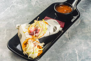 Cheesy Shawarma Roll