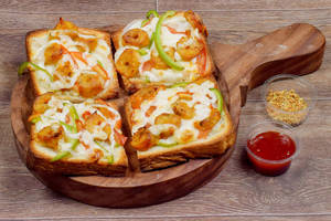 Peri Peri Chicken garlic bread