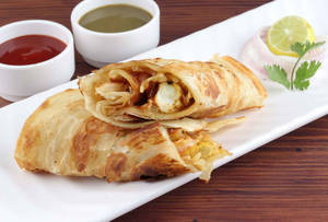 Mutton Bhuna Roll 