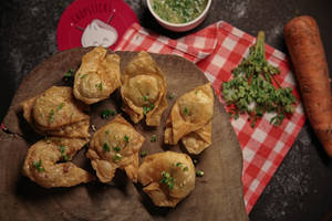 Vegetable Fried Wonton