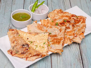 Paneer Egg Paratha
