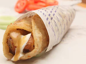 Chicken Malai Tikka Roll    
