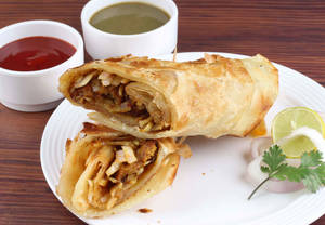 Mutton Seekh Roll 