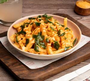 Cheesy Gunpowder Fries